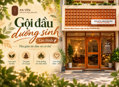 Gội đầu dưỡng sinh Tân Bình – Thư giãn da đầu và cơ thể 